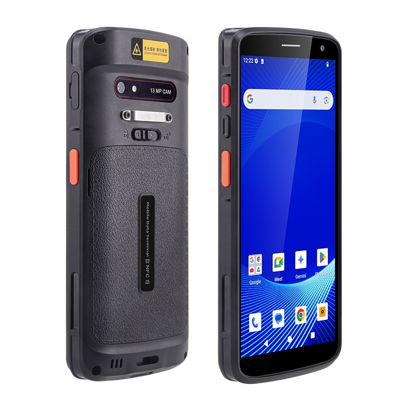 2D Barcode Scanner 4G LTE Rugged Phone Handheld PDA Android 15 Mobile UNIWA M602