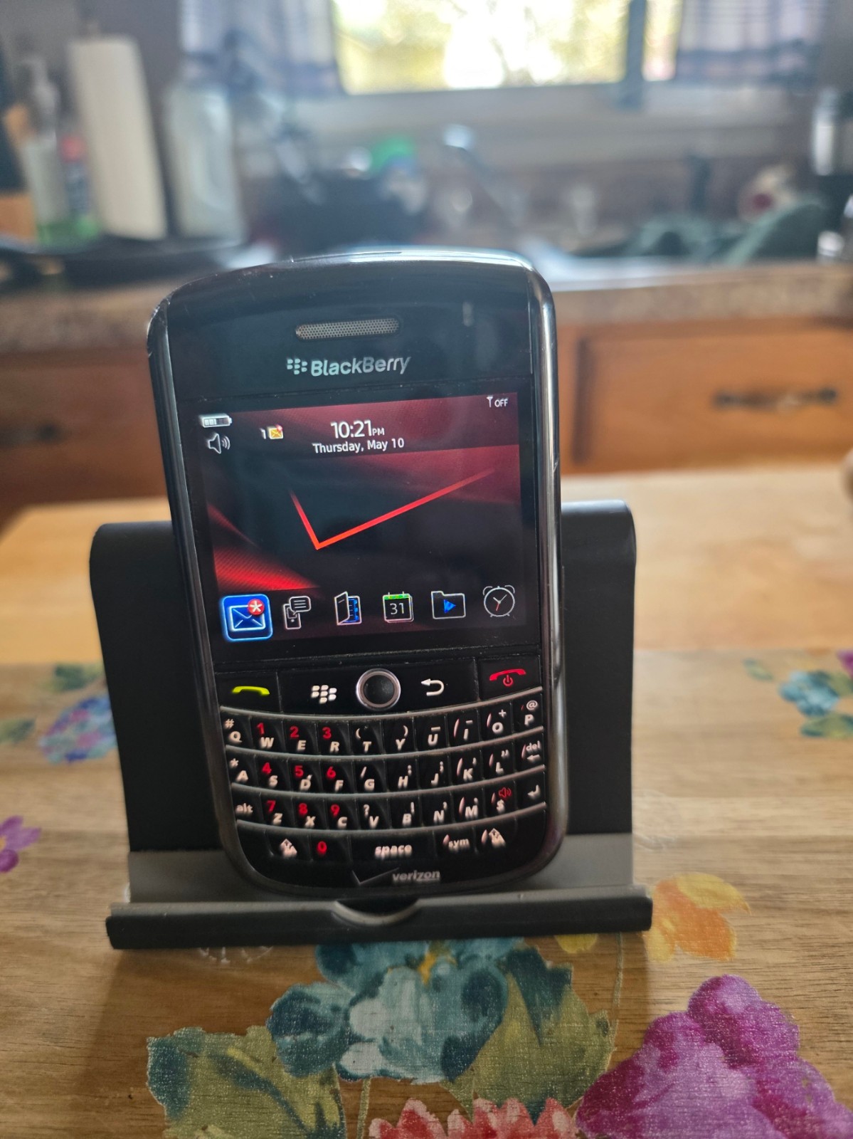 Blackberry Tour 9630-Black (Verizon) Cell Phone Good Condition