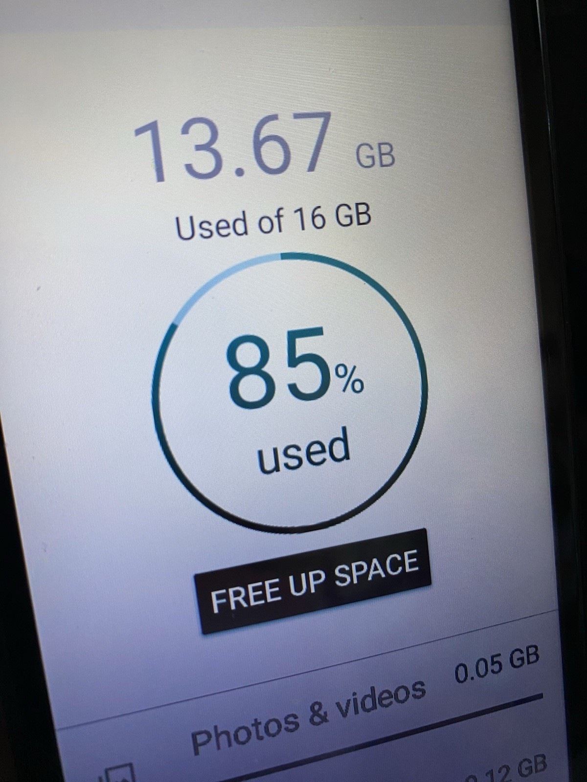 AT&T Android 16GB 4G LTE Smart Camera Phone Works A1