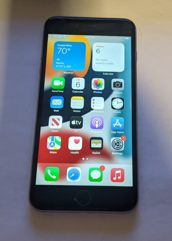 Apple iPhone 6S Plus 64GB(A1634) Space Gray (AT&T Unlocked) Fully Functional