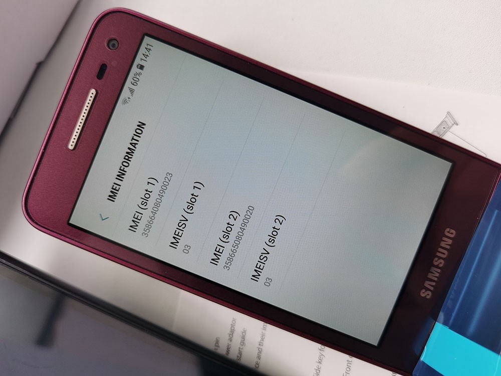 Original Samsung Galaxy Folder 2 G1650 Dual SIM Unlocked 2GB+16GB Red Phone A+