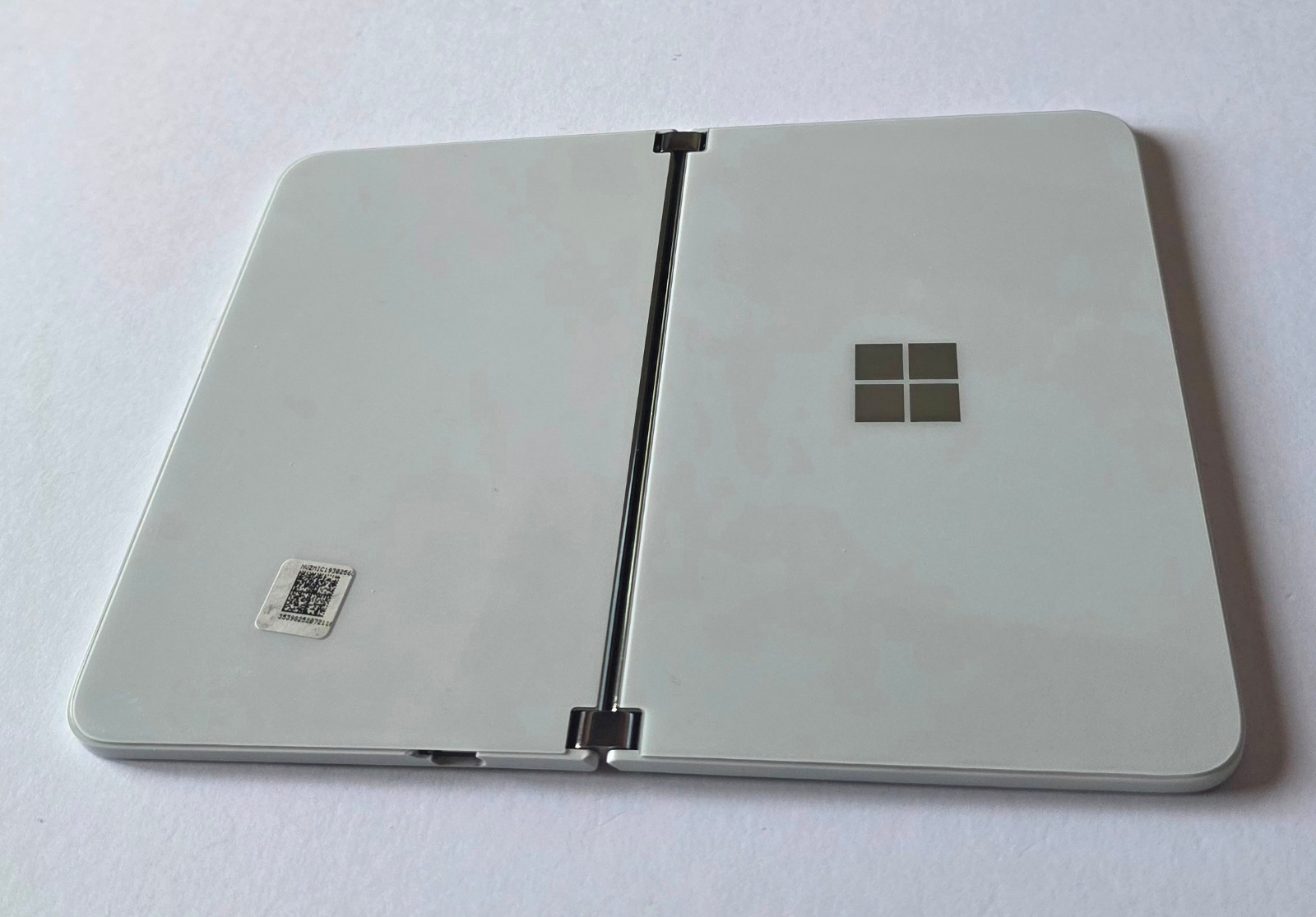 Original Glacier White Microsoft Surface Duo 256GB Unlocked Android Phone Only