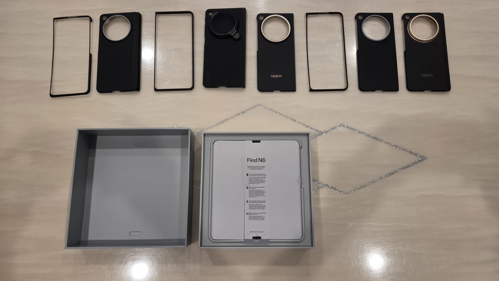 Oppo Find N6 512GB Storage 16GB Ram Titanium **Global**