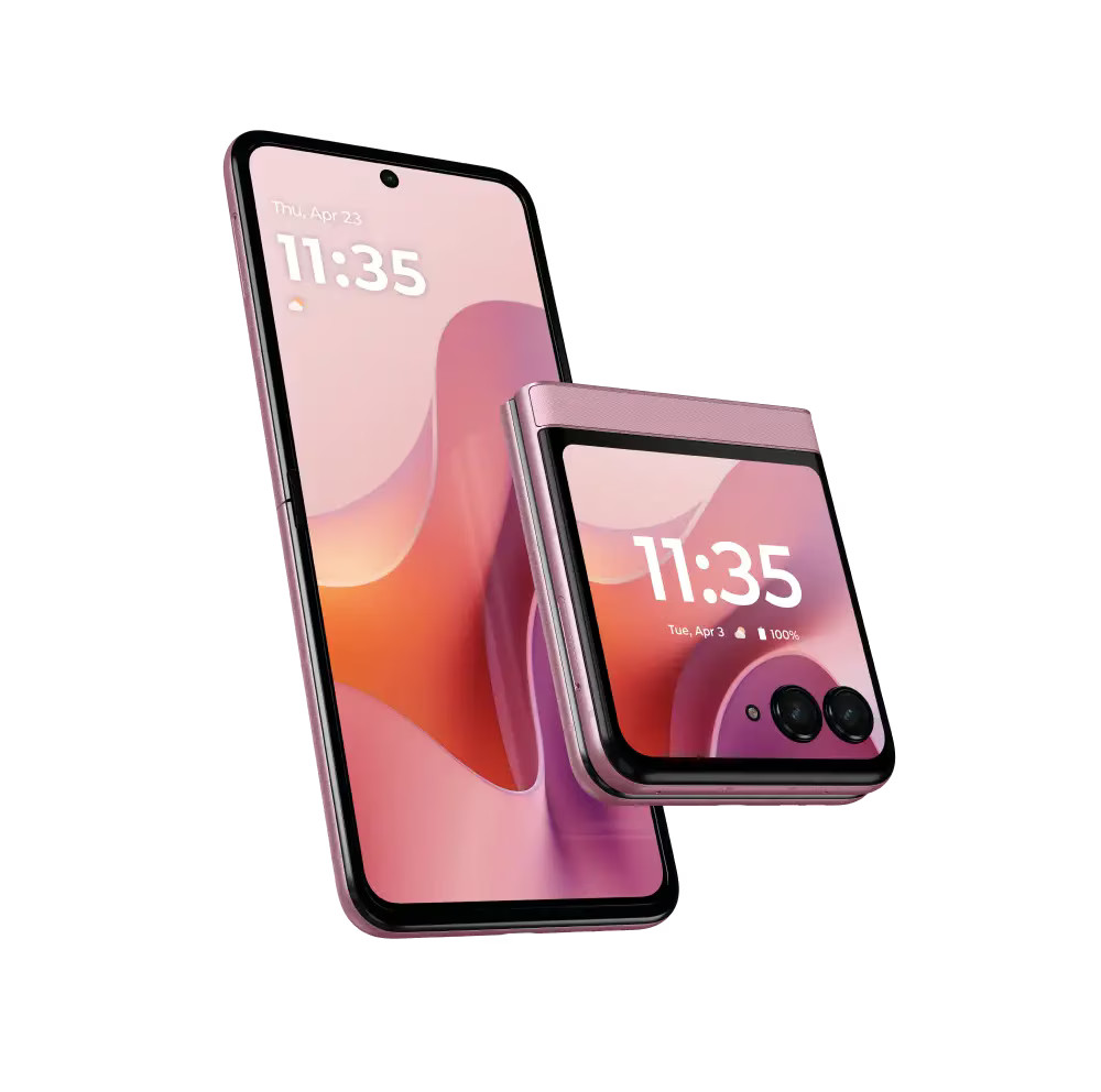 Motorola razr 2025 XT2553V Verizon Unlocked 256GB PANTONE Parfait Pink Good