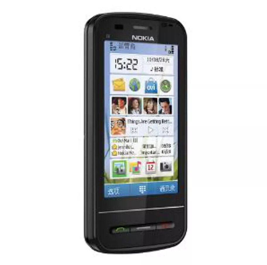 Original Nokia C6 C6-00 Slider Cell Phone 3G Wi-Fi GPS Bluetooth 5MP Symbian