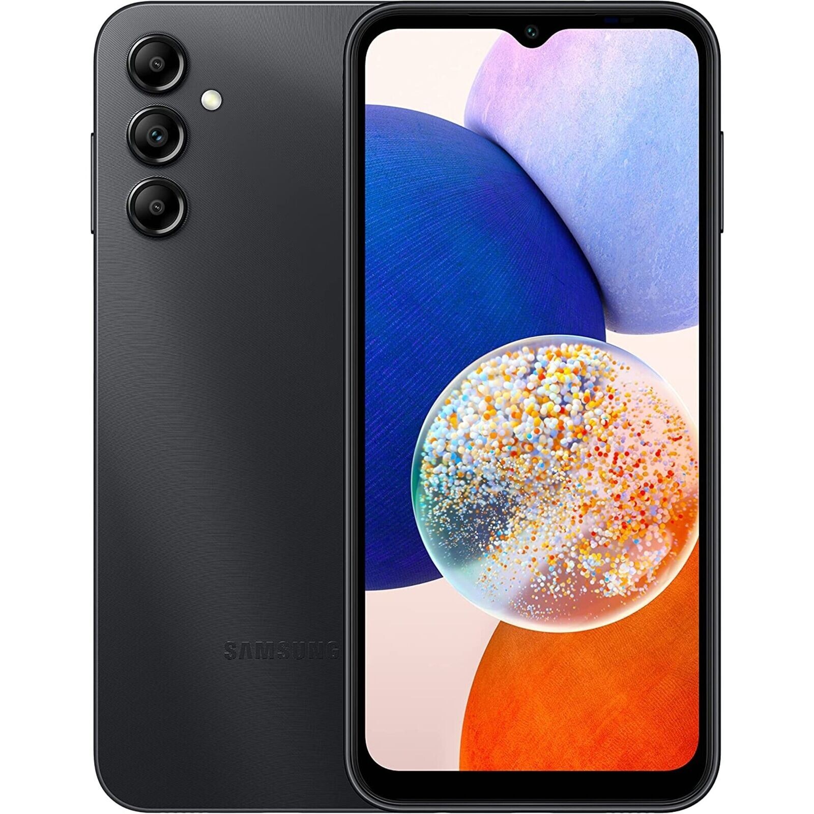 Samsung Galaxy A14 5G SM-A146U – 64GB – Black (AT&T) Smartphone, 002