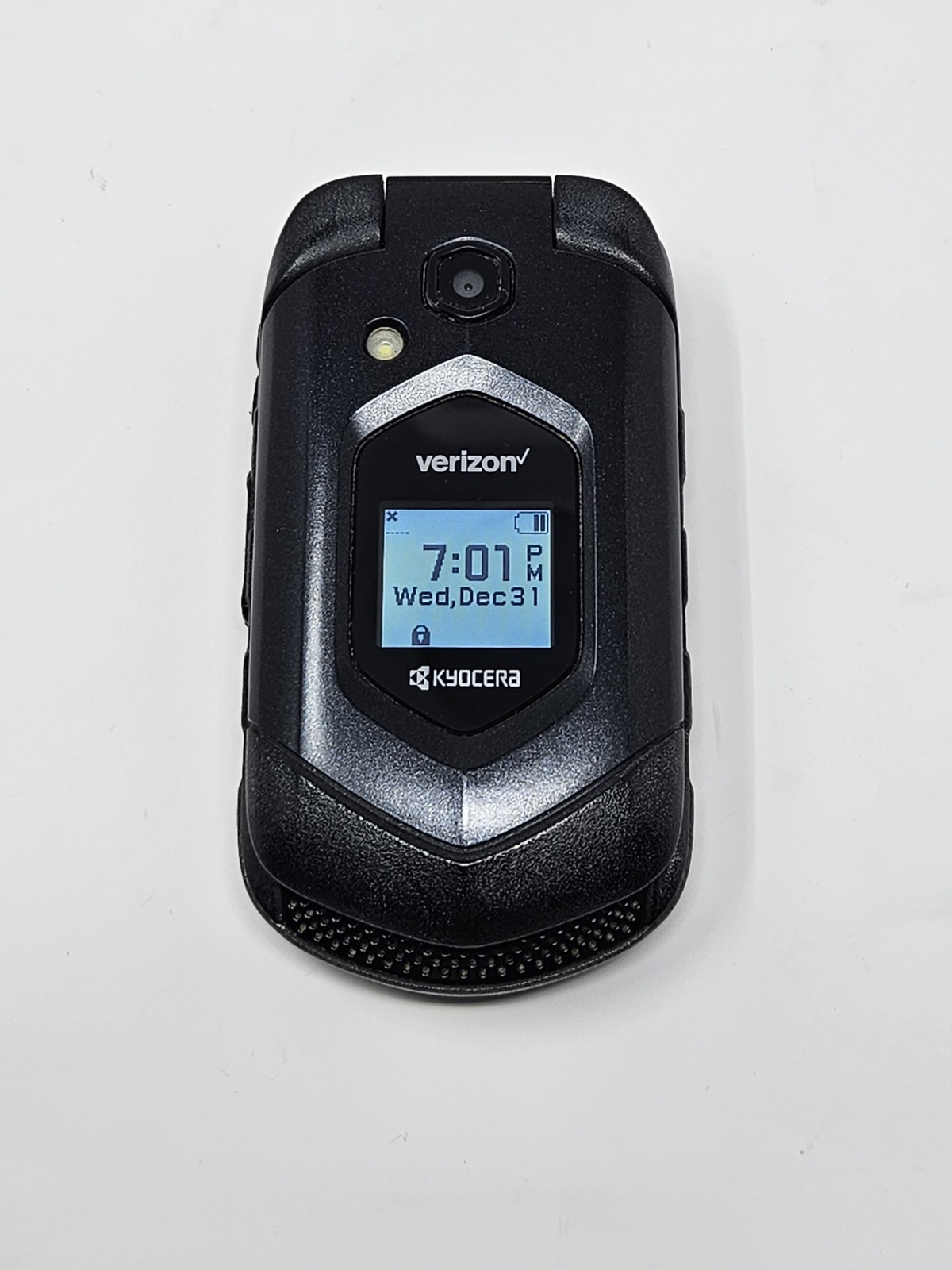 Kyocera DuraXV LTE 16GB Black (Verizon) Model E4610 With Camera Read Description