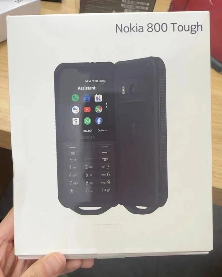 Nokia 800 Tough 4G Dual SIM Unlocked KaiOS Rugged classic Phone 1 year warranty