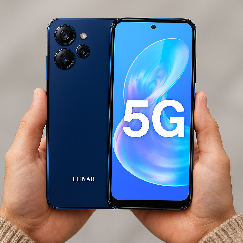 LUNAR Eclipse L1 5G Unlocked Android Smart Phone for AT&T and T-Mobile