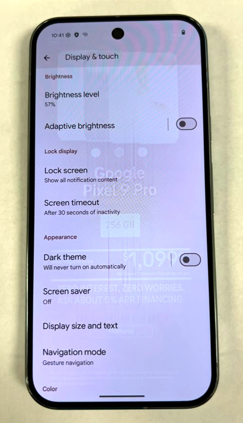 Google Pixel 9 Pro – 256GB – Hazel – Factory Unlocked – Heavy SBI + More