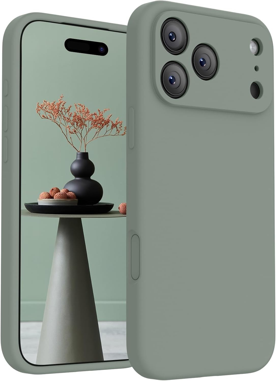Magnetic for iPhone 17 Pro Max Case, Integrated Silicone Camera Control Button,