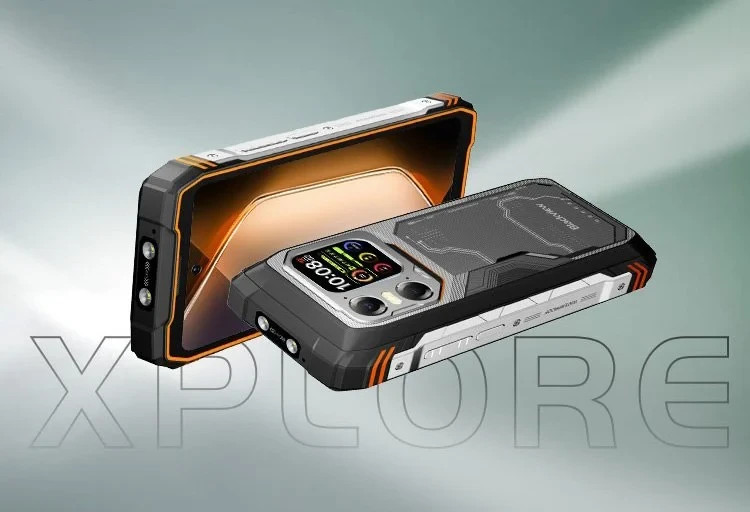 2025 New Blackview Xplore 1 (8GB + 4GB) RAM + 256GB or 512GB ROM Rugged Phone
