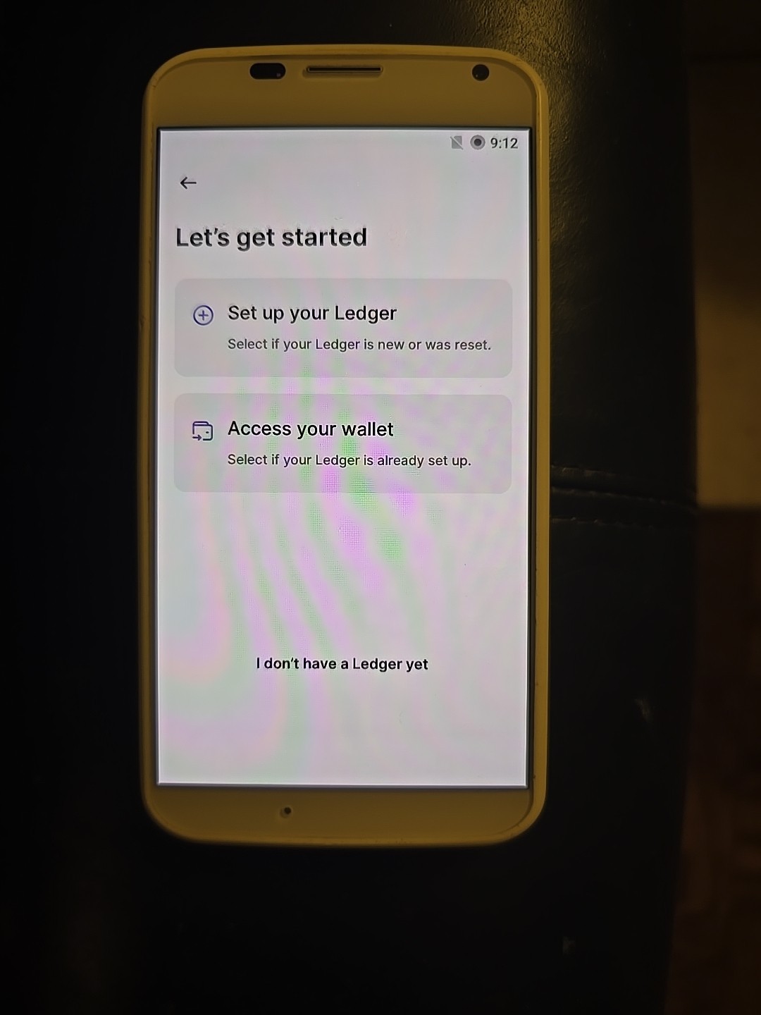 Motorola Moto X Dedicated Online/offline Crypto Wallet **small**