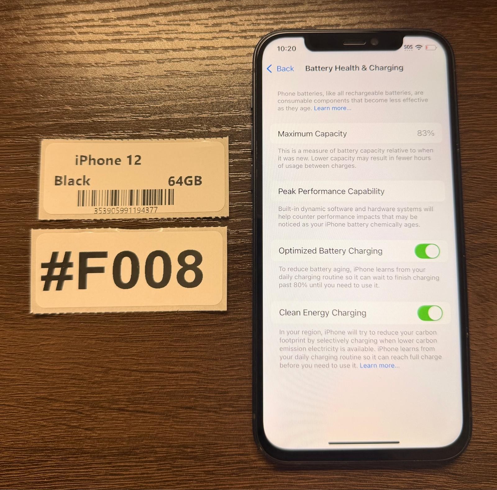 Apple iPhone 12 64GB Black -Unlocked- Read Seller Notes