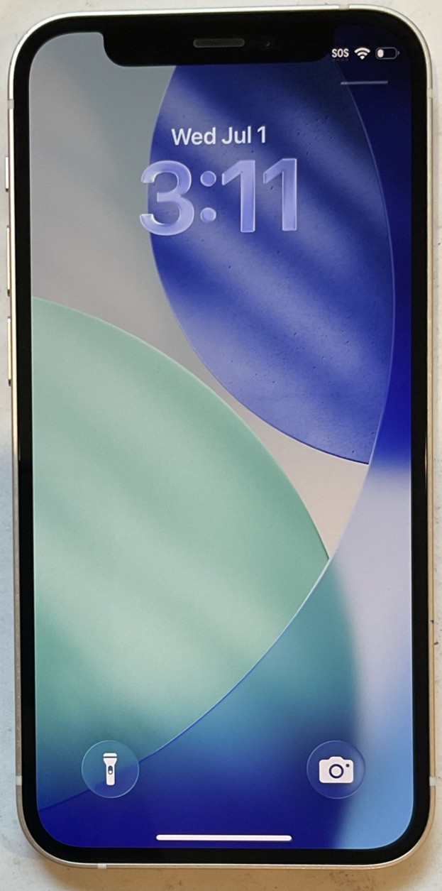 GSM UNLOCKED WHITE iPhone 12 MINI, 64GB A2176 MG6H3LL/A WITH 78% BATTERY HEALTH