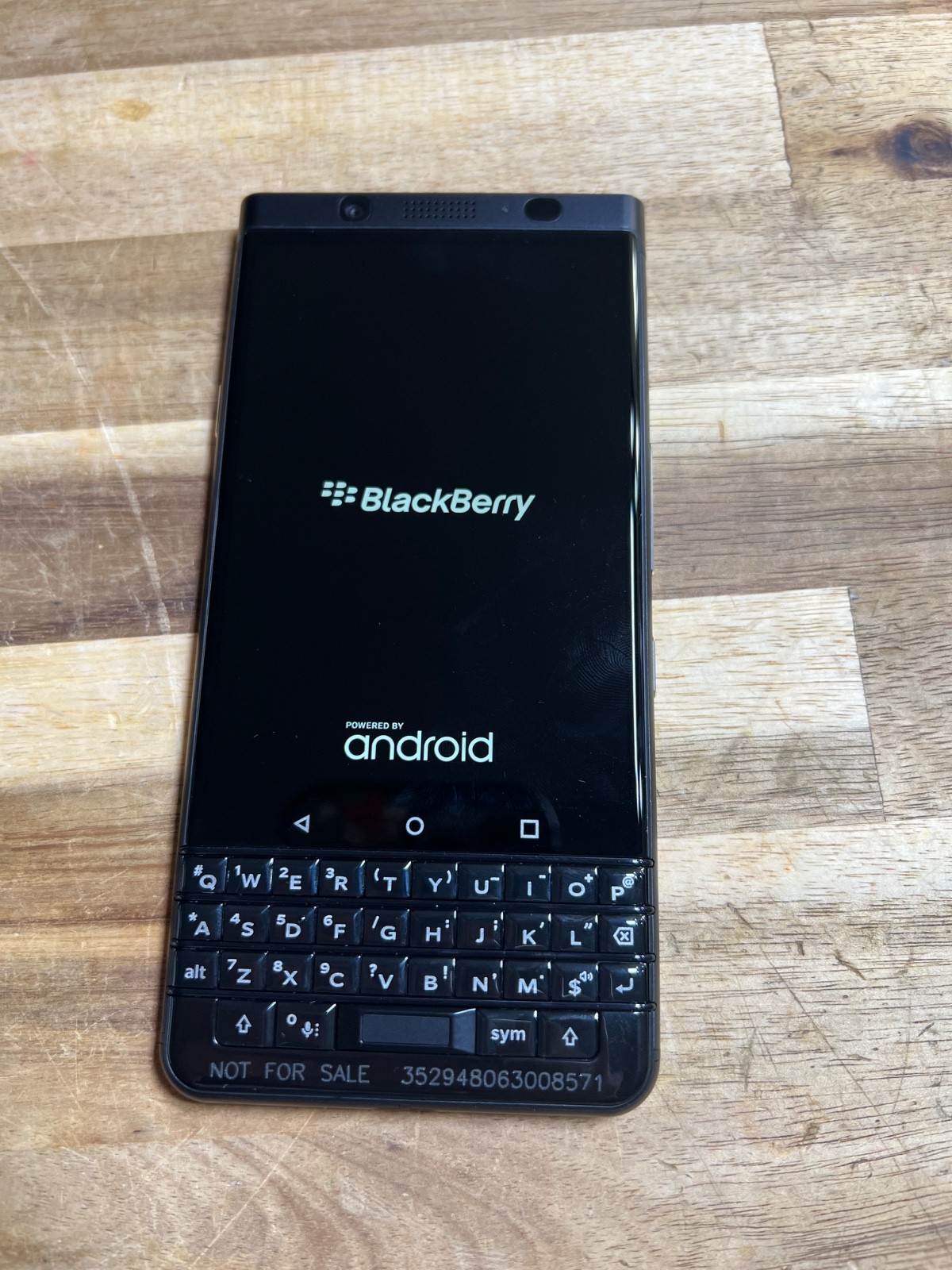 BlackBerry Keyone BBB100-1 32GB – RARE DEVELOPER PROTOTYPE!