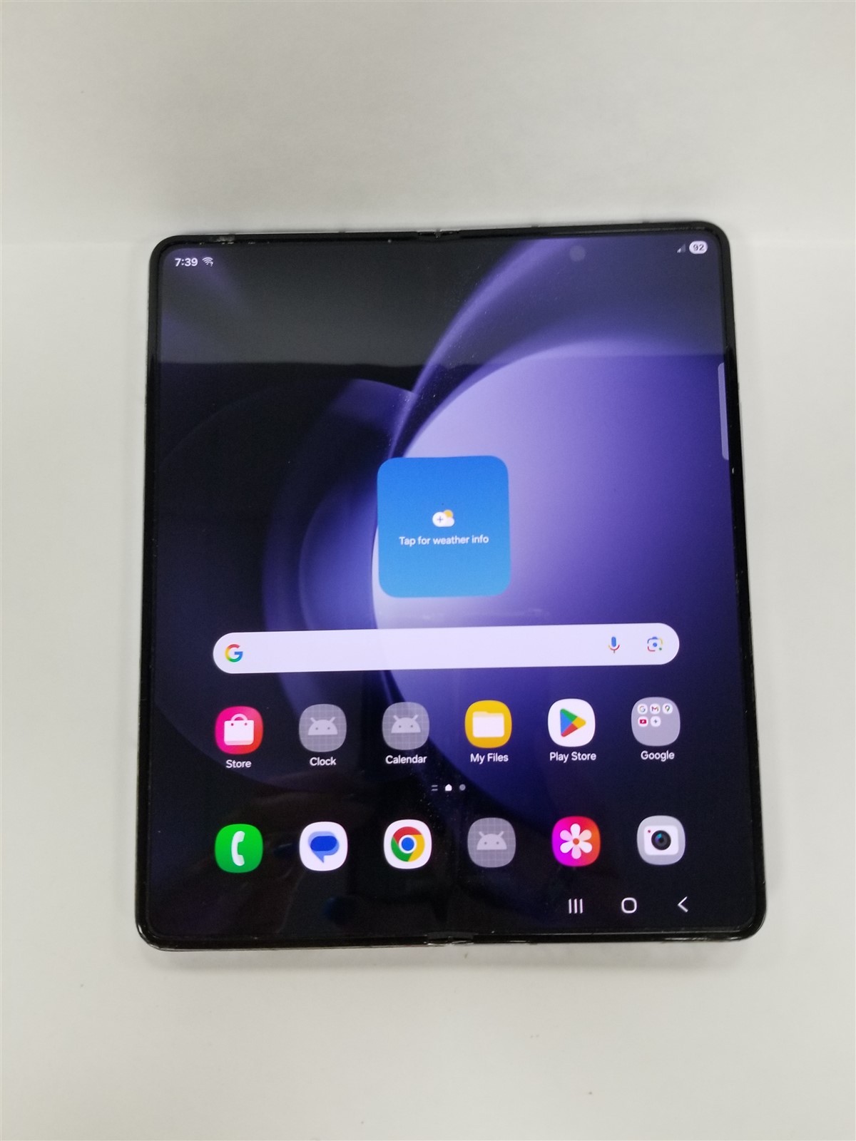 Samsung Galaxy Z Fold5 512GB Icy Blue SM-F946U (Unlocked) Fully Function DV8808