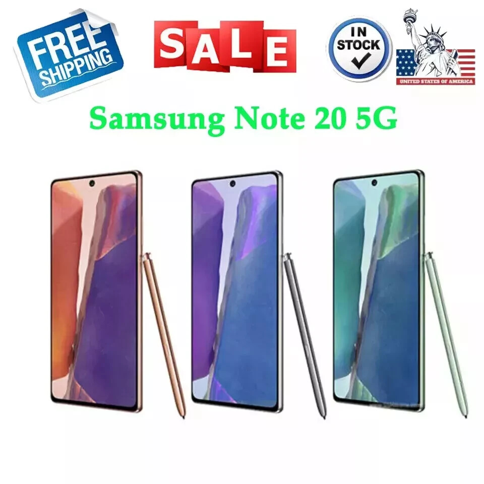 Samsung Galaxy Note 20 5G SM-N981U1 128GB Factory Unlocked Smartphone New Sealed