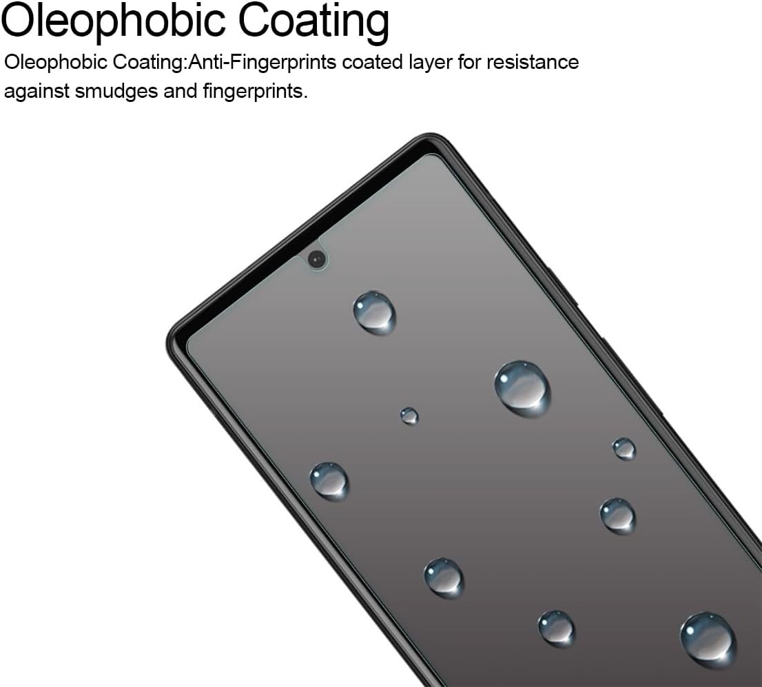 3 Pack Designed For Google Pixel 6a Tempered Glass Screen Protector & Anti Scrat