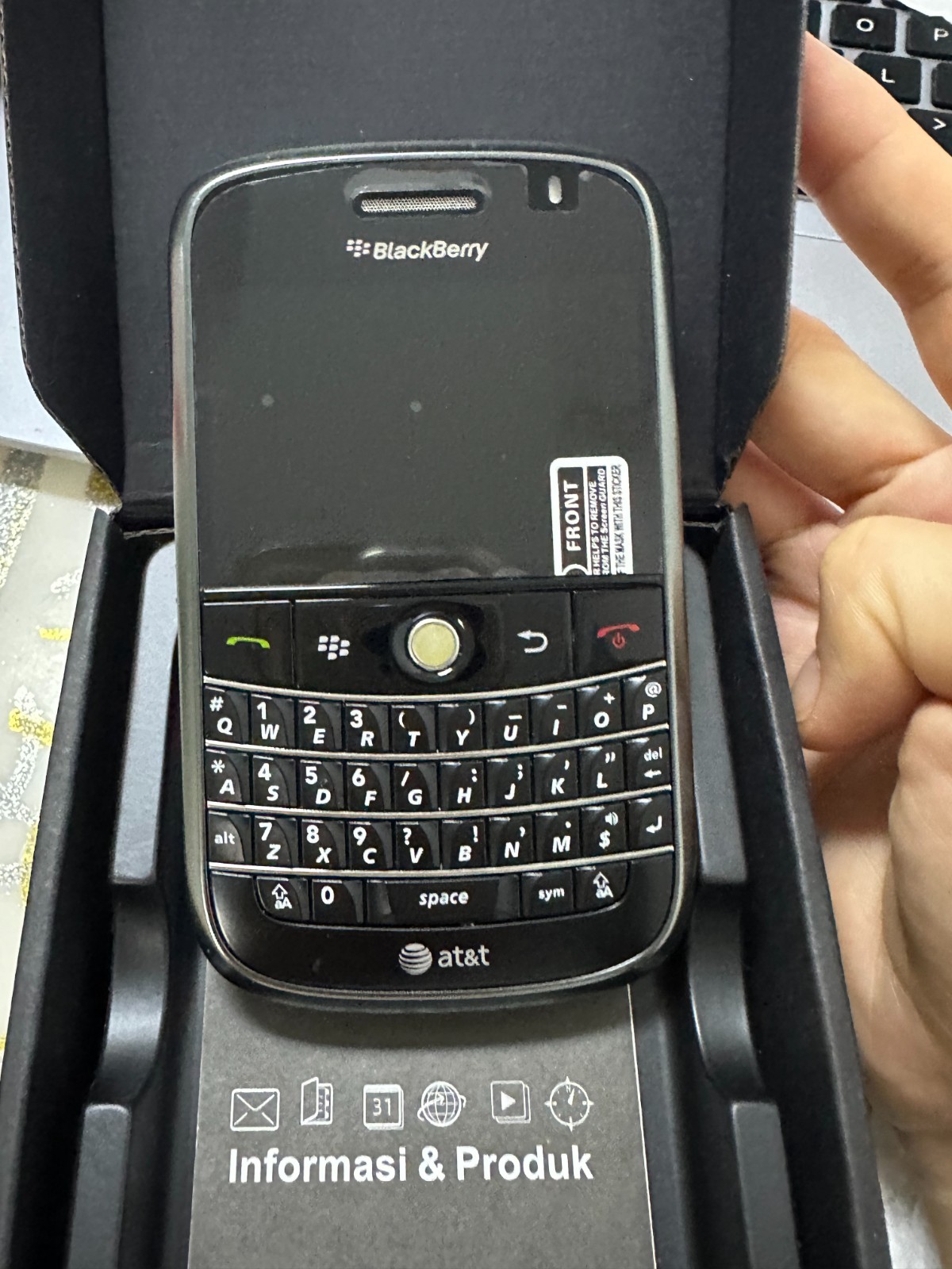 BlackBerry Bold 9000 Unlocked QWERTY Keyboard GPS WIFI 3G SmartPhone-Black