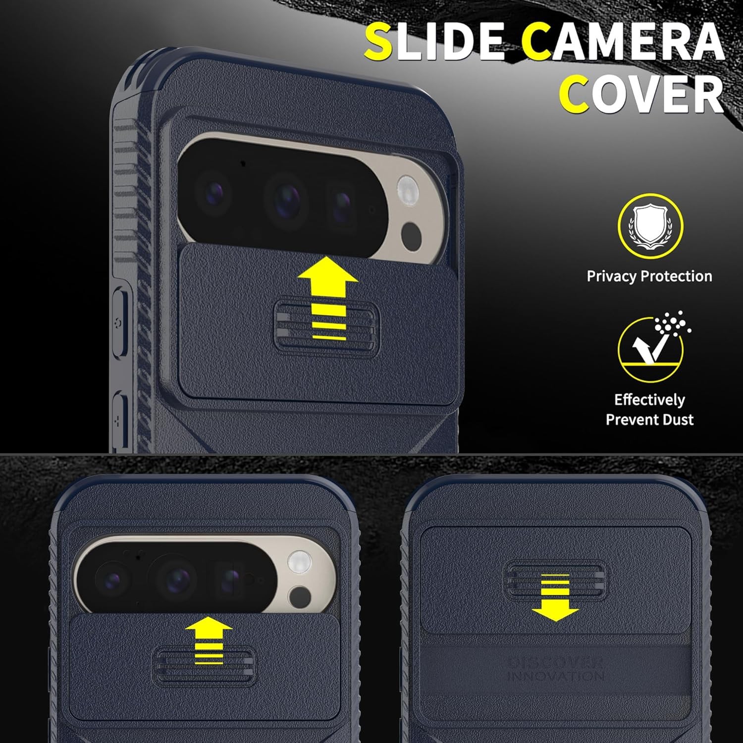 Google Pixel 10 Pro XL & 9 Pro XL Case | Heavy Duty Rugged Shockproof Protective