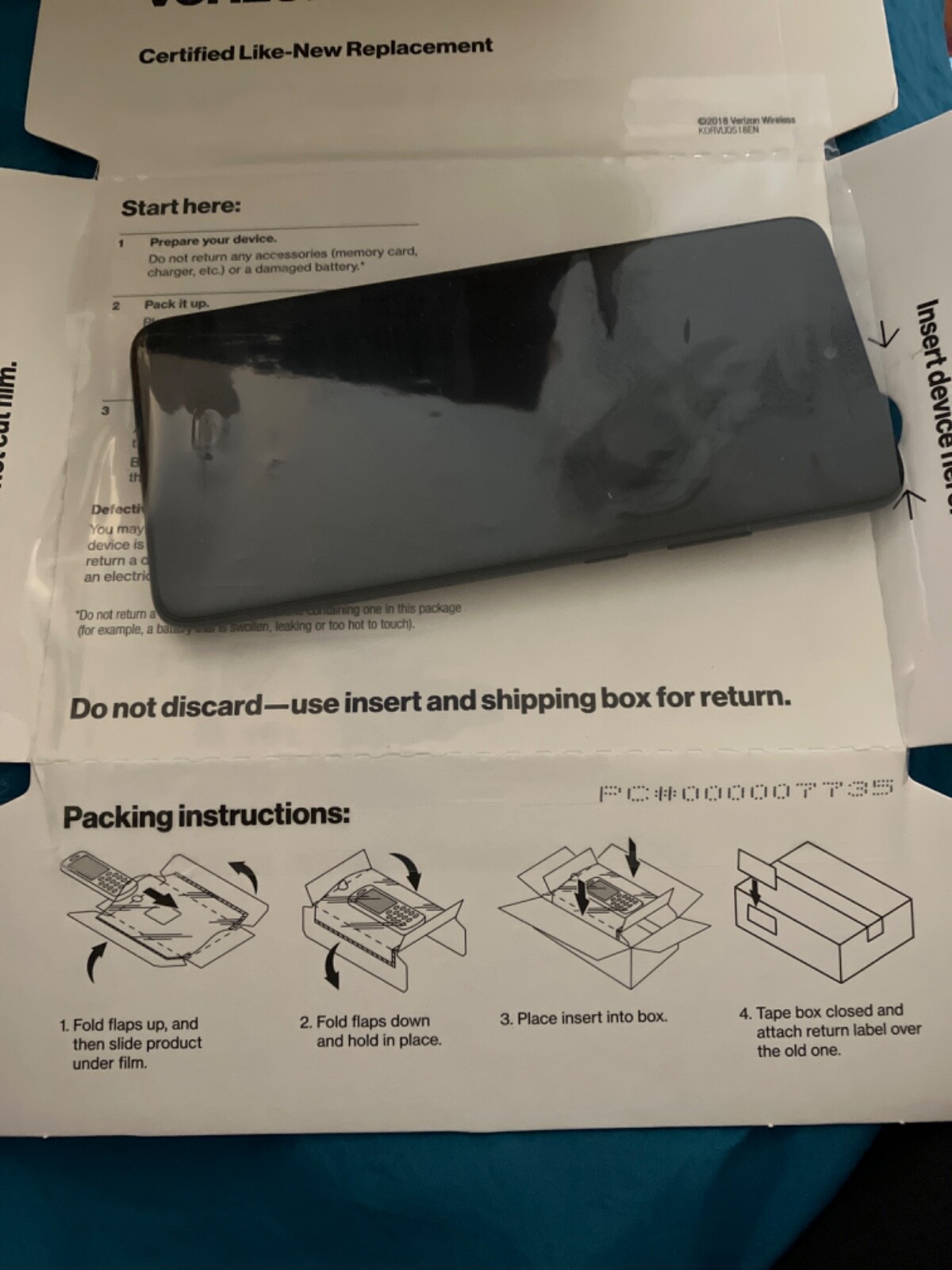 Motorola One 5G UW Ace – 64 GB – Gray (Verizon) (Single SIM)