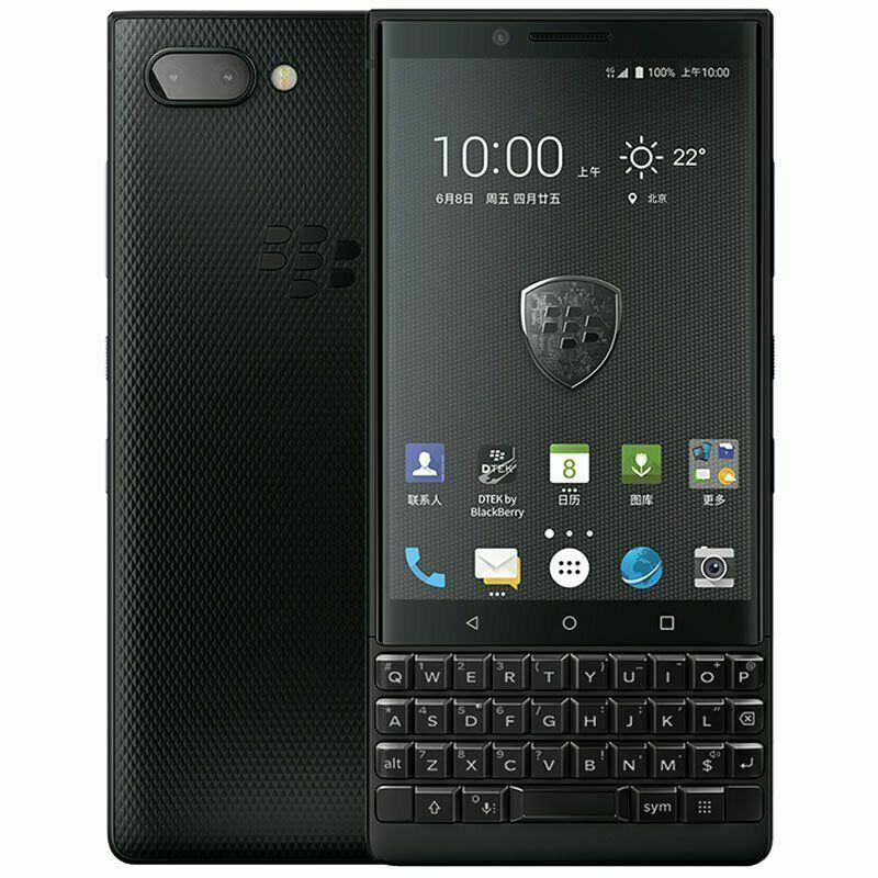 Original BlackBerry KEY2 Unlocked 4G LTE WIFI 4.5” 6GB+64GB cta-Core SmartPhone