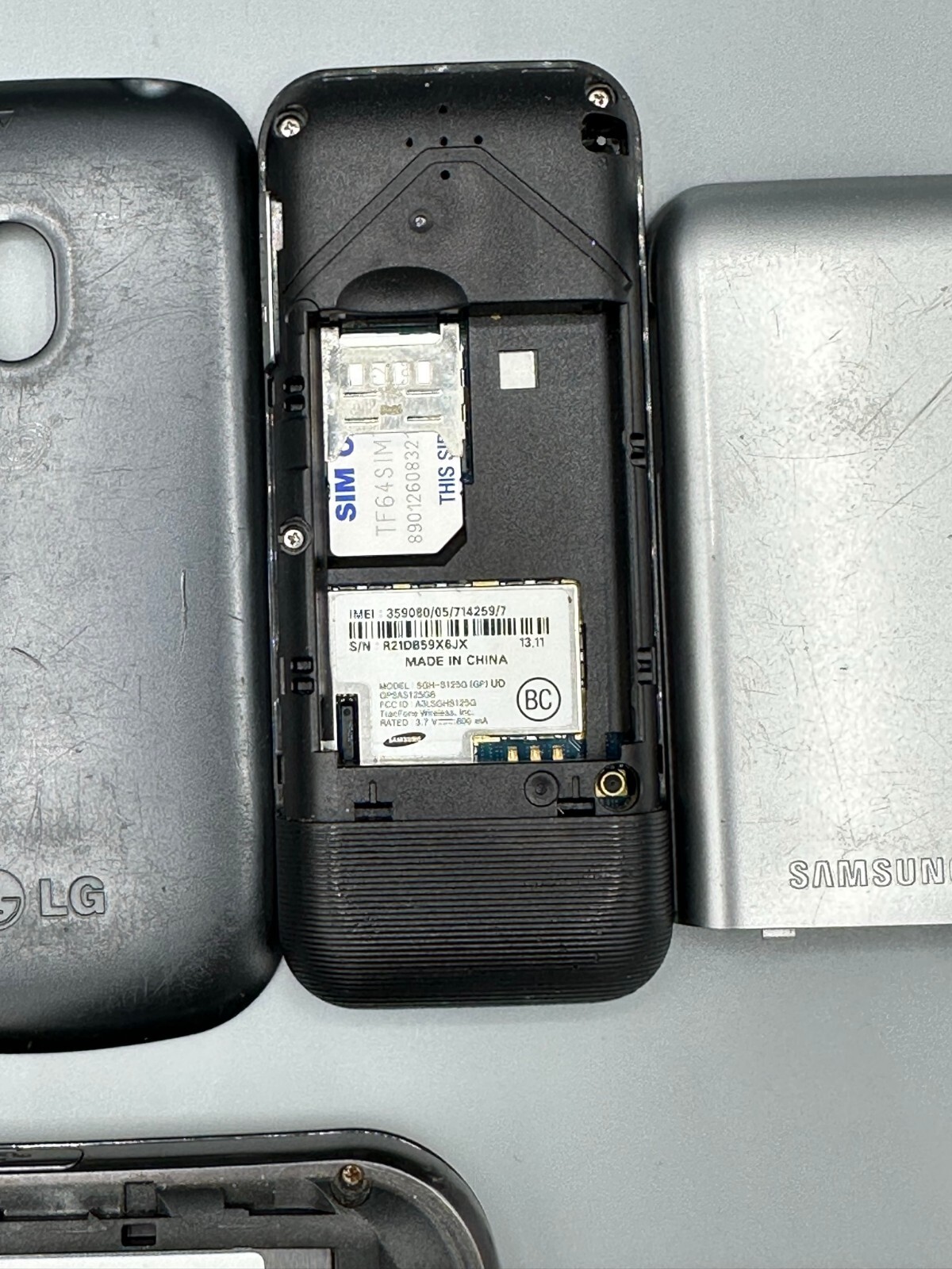 TracFone Lot (LG LG500G, Samsung SGH-S125G) PHONE ONLY