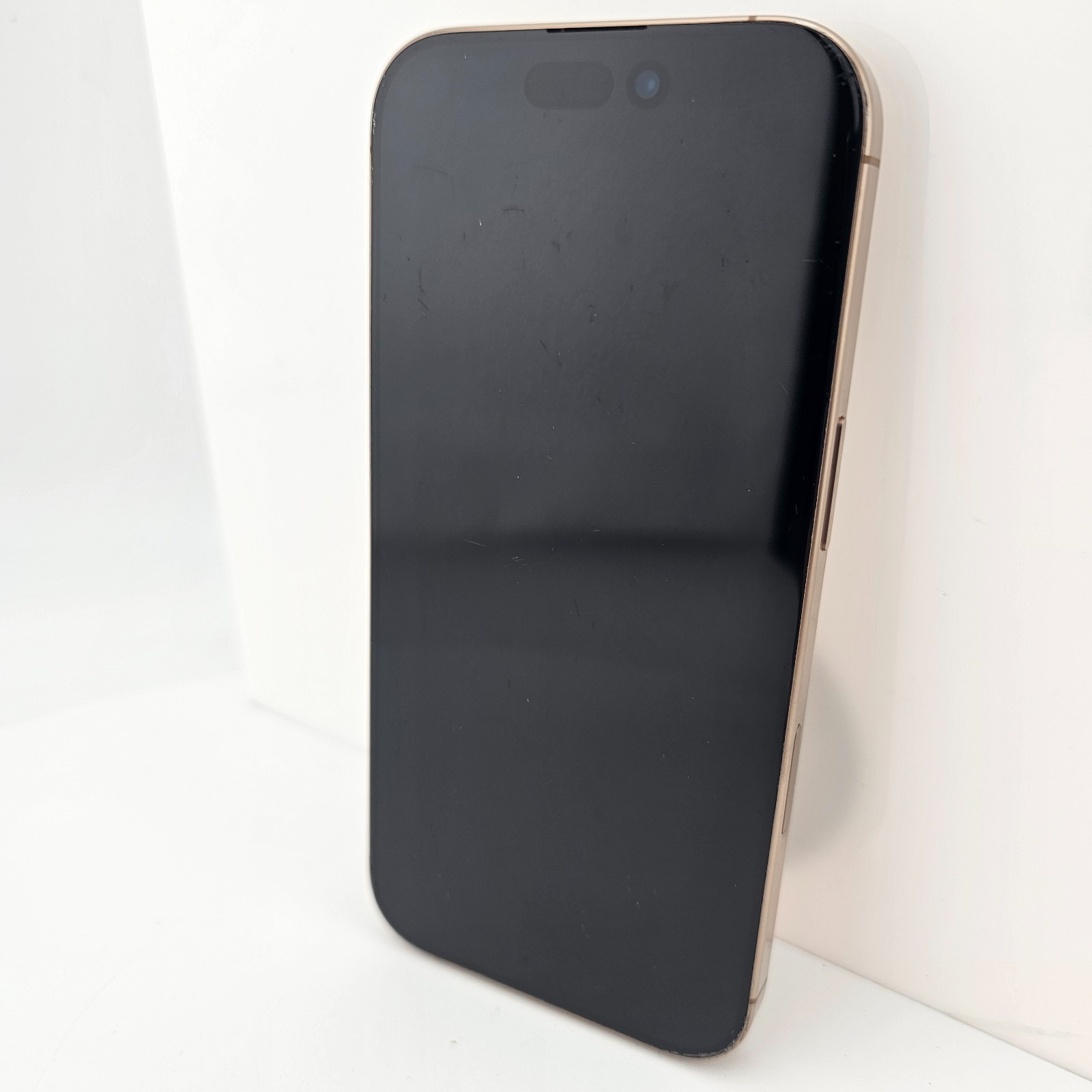 Apple iPhone 16 Pro A3083 – Unlocked 512GB Desert – *CRACKED GLASS/BLACK SPOT*