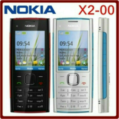 Original Nokia X2-00 Bluetooth FM JAVA 5MP Unlocked Mobile Phone