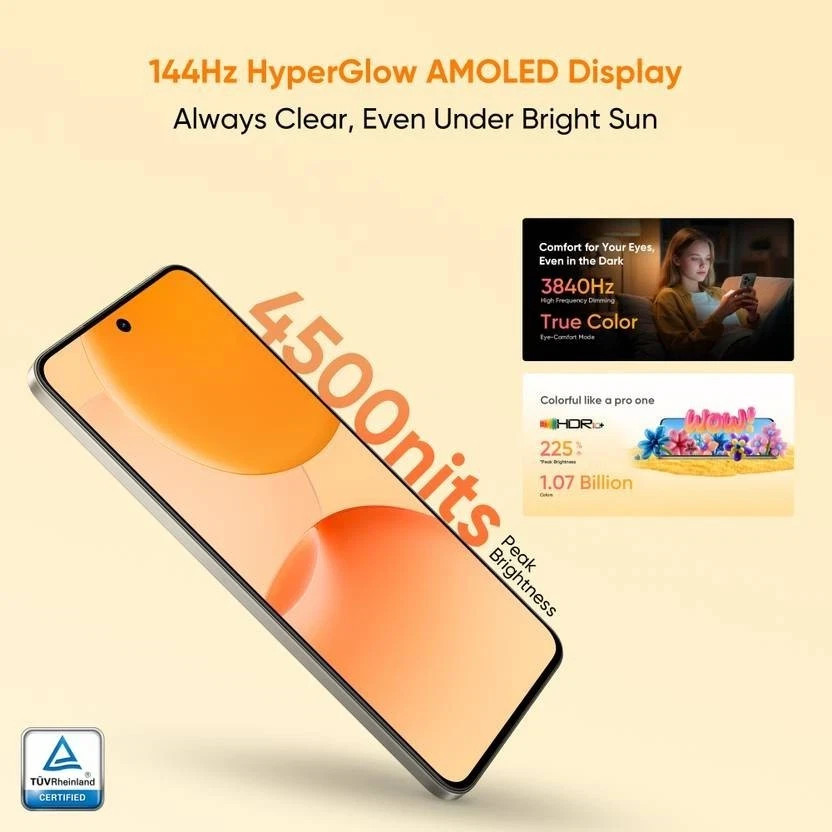 realme P4 5G (Steel Grey, 128 GB) (8 GB RAM) Mediatek Dimensity 7400 Processor
