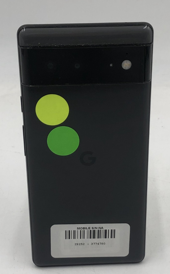 Google Pixel 6 – 128 GB – Stormy Black (AT&T)