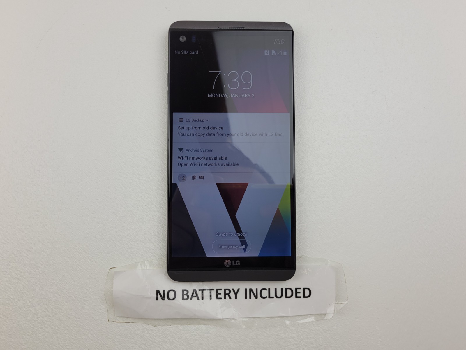 LG V20 (LG-LS997) 64GB – Gray (Sprint) Smartphone – *PLEASE READ* – H2146