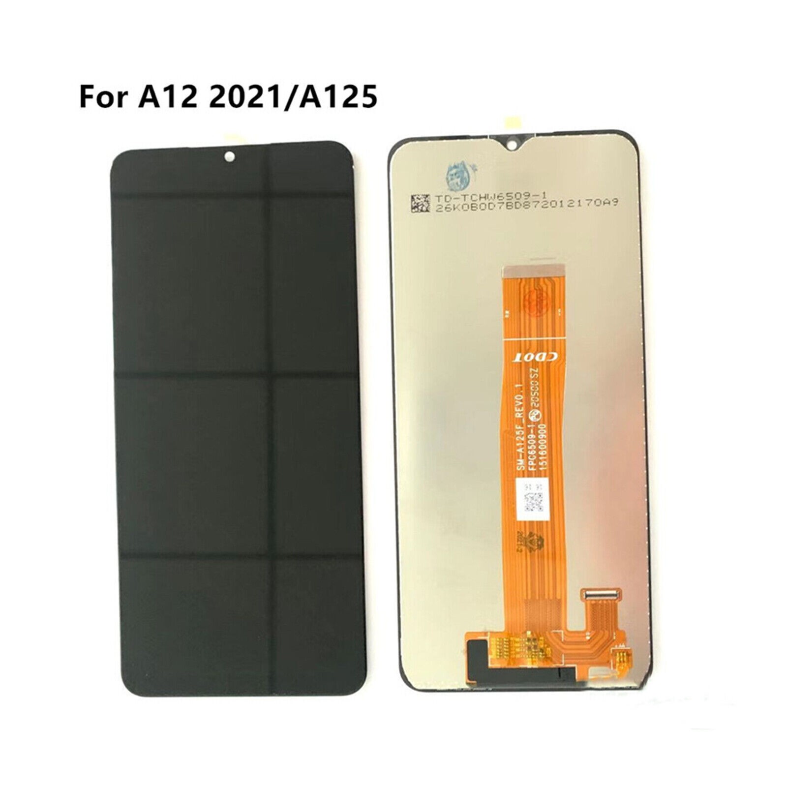 For Samsung A12 2021 / A125 LCD Touch Screen Assembly Replacement Phone Screen