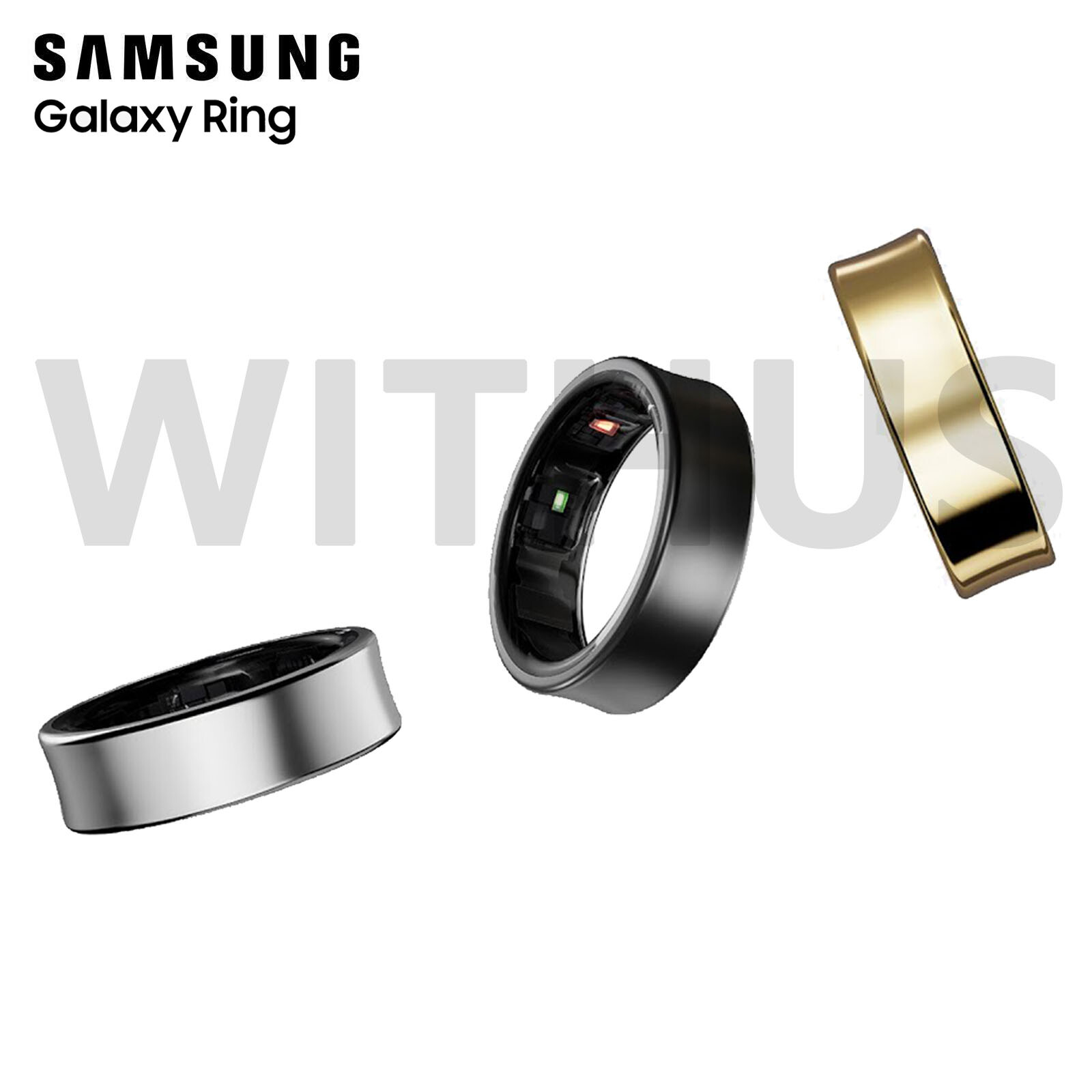 SAMSUNG Galaxy Ring SM-Q Series Smart Health Rings With Galaxy AI – 3colors