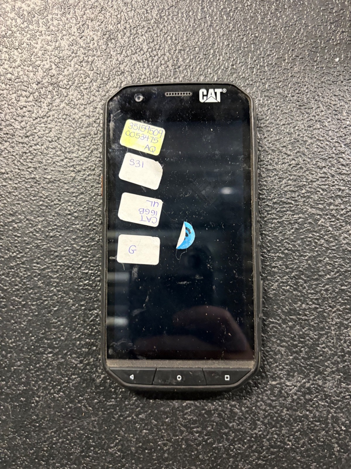 Missing Sim Tray CAT S31 16GB Factory Rugged Android 4G LTE Smartphone