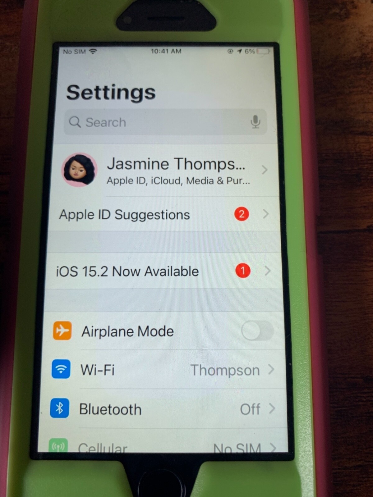 Apple iPhone 6s – 32GB – Rose Gold (Metro) A1688 (CDMA + GSM)