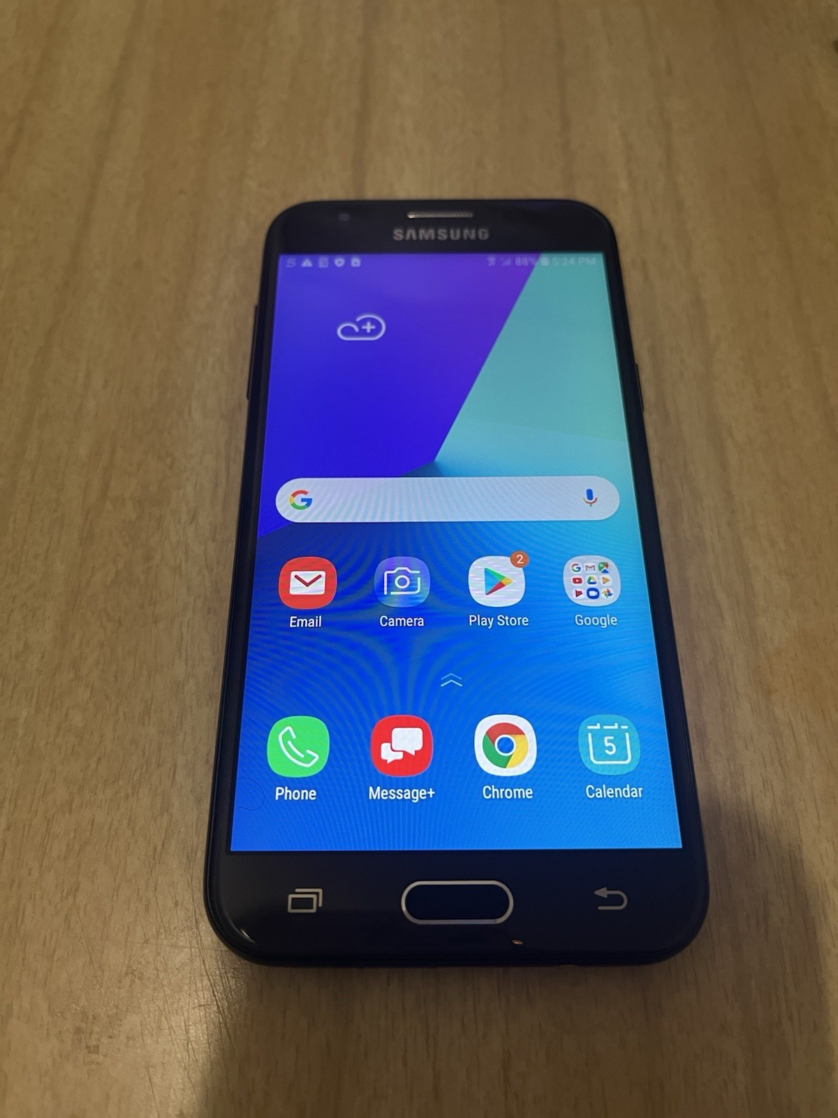 Samsung Galaxy J3 Eclipse 16GB Black SM-J327V Verizon Locked Smartphone:
