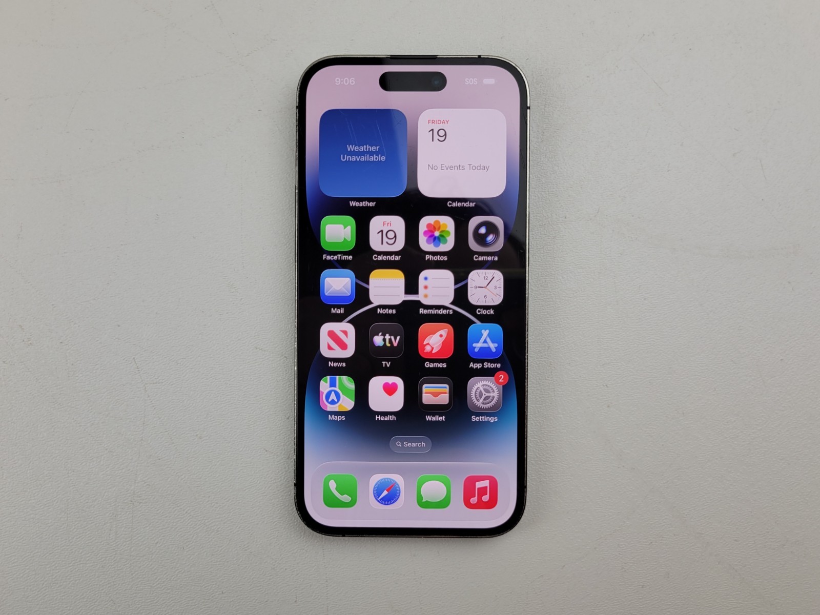 Apple iPhone 14 Pro (A2650) 128GB – Black (Viaero Wireless) – POOR CONDITION