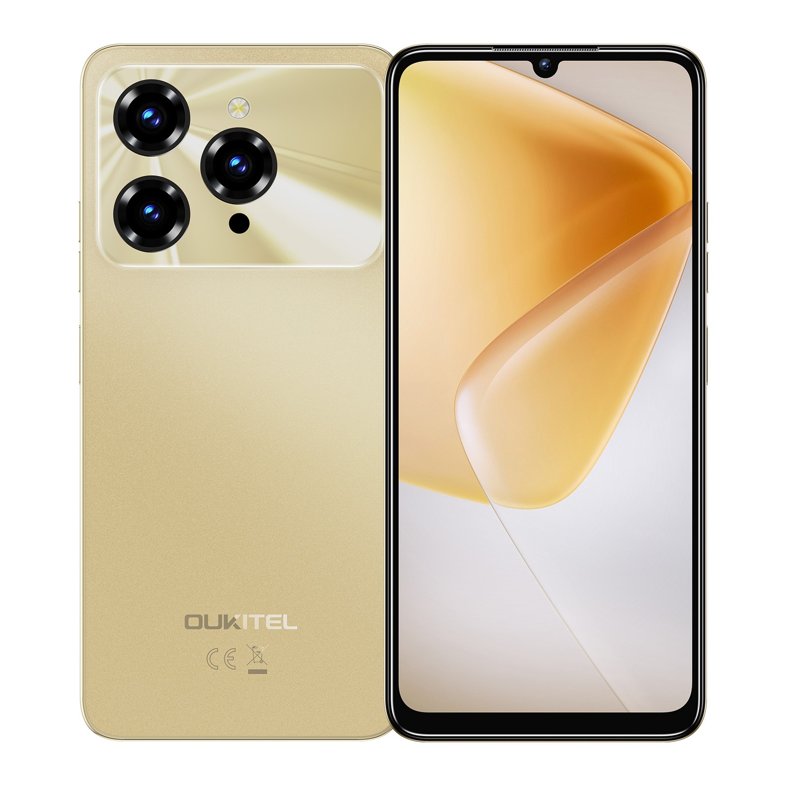 OUKITEL C6 Smartphone 12GB+512GB 5150mAh Dual SIM 6.8″ Android 15 GPS