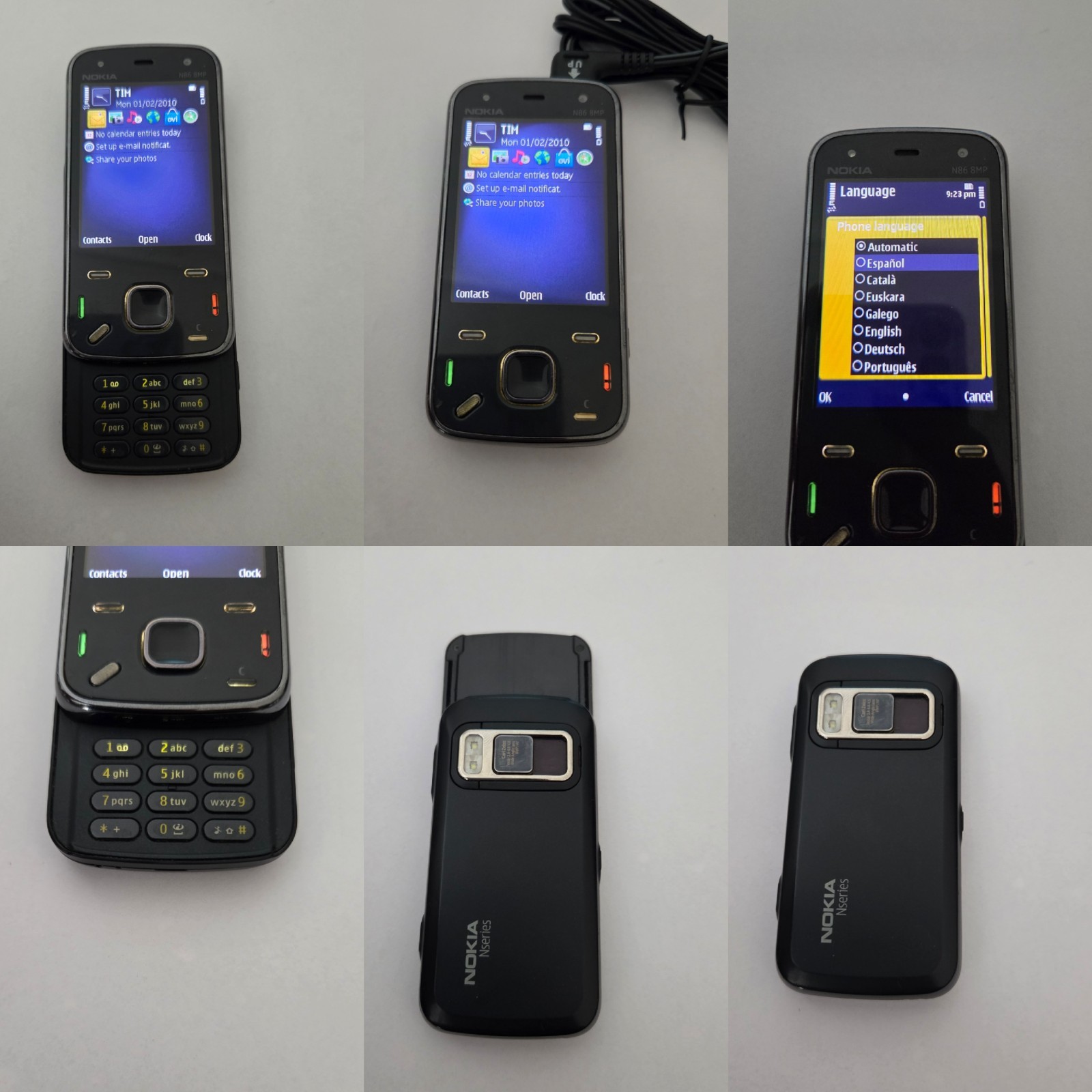 NOKIA N86 GSM UNLOCKED SIM FREE UNLOCK CELL PHONE