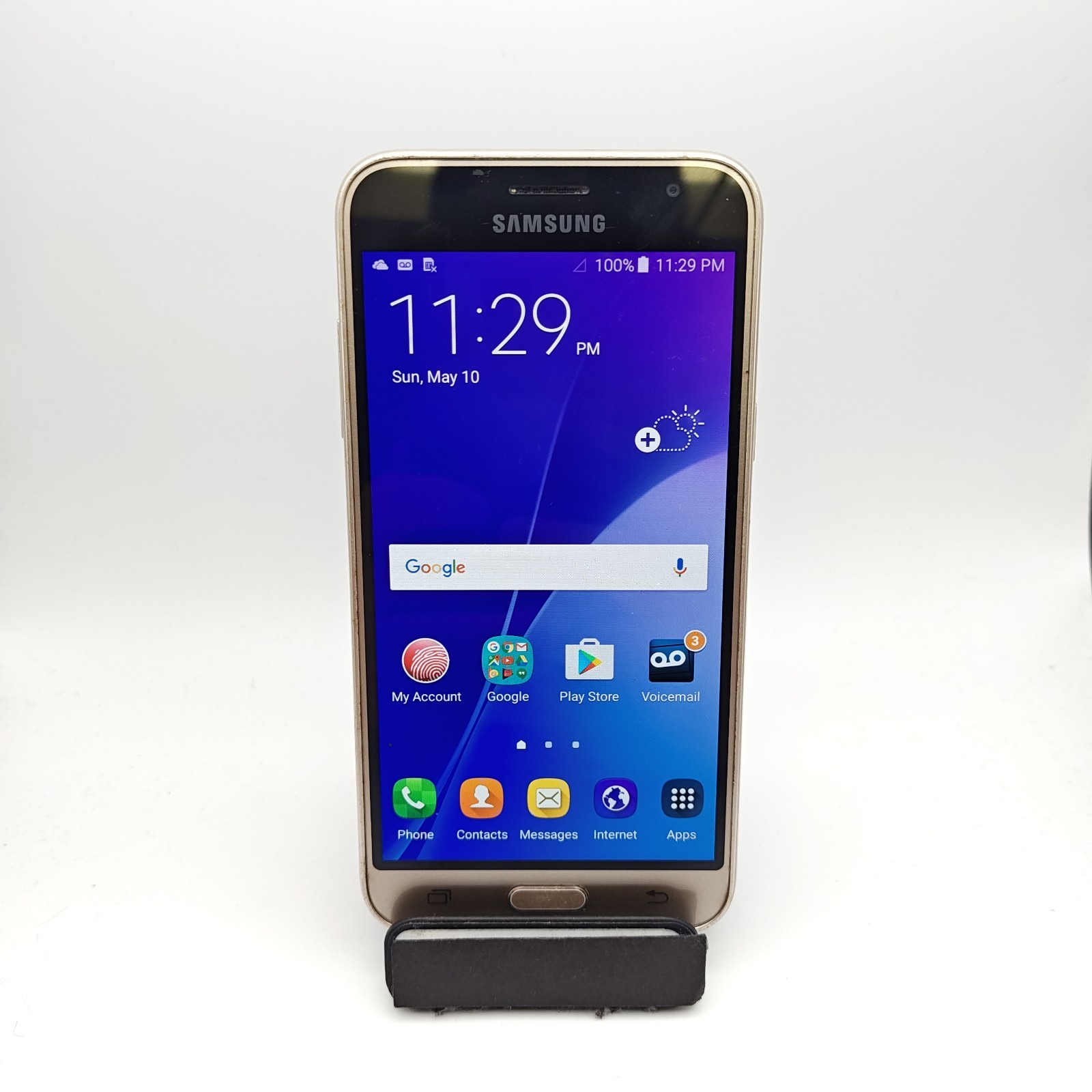 Samsung Galaxy J3 (2016) J320P Smartphone (Virgin Mobile) – 16GB Bronze #3493