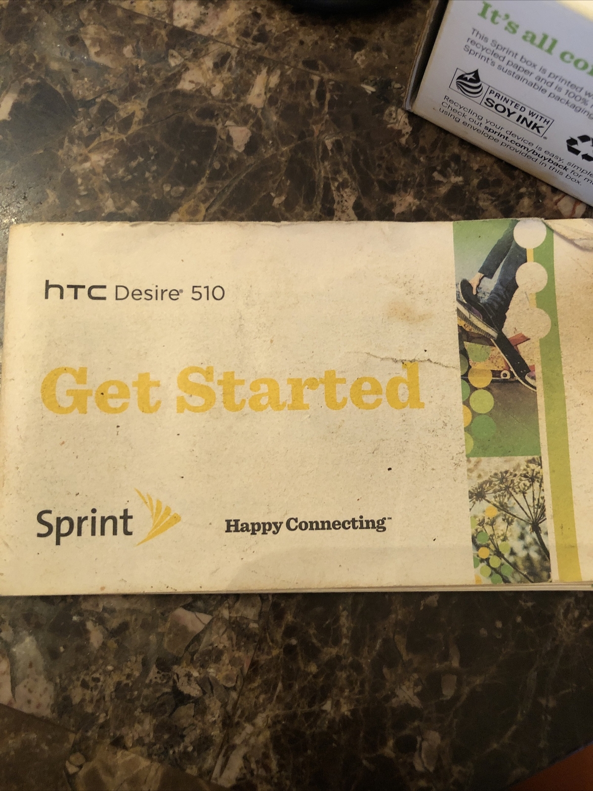 HTC Desire 510 Black For Parts In A box