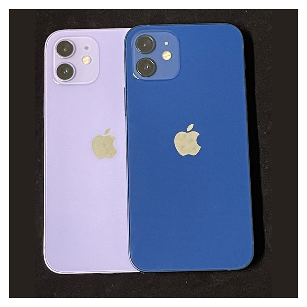 Apple iPhone 12 64GB/128GB – Blue/Purple – Unlocked, Good Condition, Free Ship!