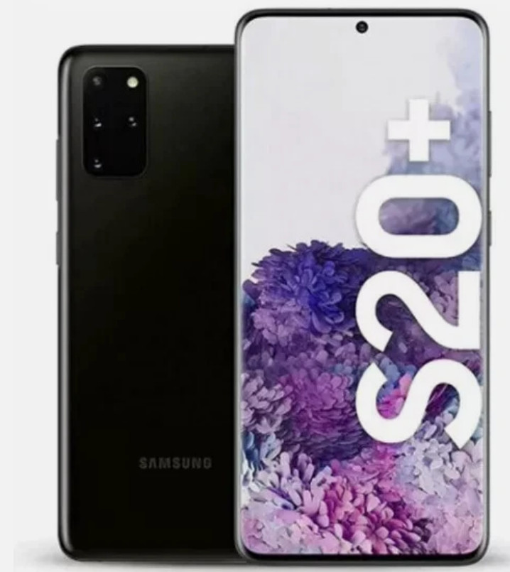 Samsung Galaxy S20+ 5G 6.7″ 128GB GSM Fully Unlocked (SM-G986U1)(Cosmic Black)