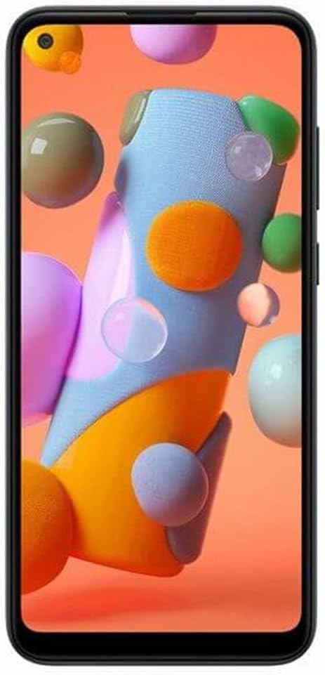 Samsung Galaxy A11 32GB Triple Camera 6.4″ Smartphone, Black (T-Mobile Unlocked)