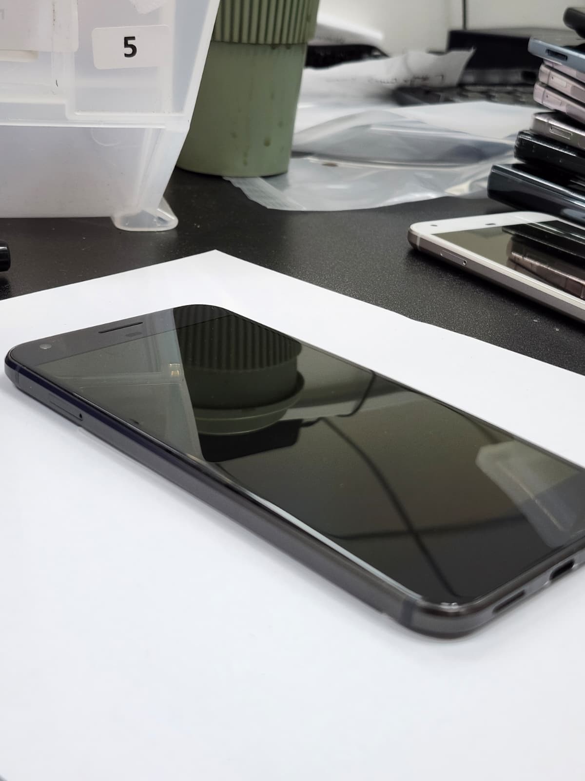 DEFECTIVE – Google Pixel XL – Black – Unknown – 12787
