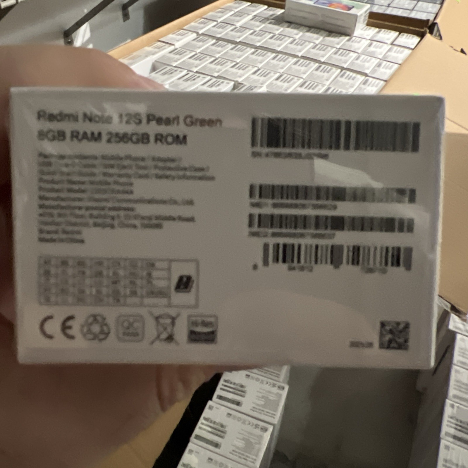 Xiaomi Redmi Note 12S 4G Pearl Green – 8GB Ram – 256GB – Factory Unlocked