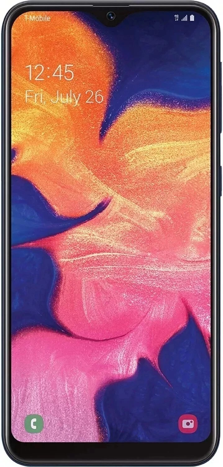 Samsung Galaxy A10e SM-A102U 32GB 2GB Navy Blue Very Good Cond T-Mobile Only