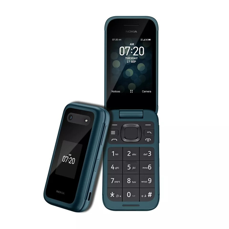 Nokia 2780 Flip 4G LTE 512MB 5MP Single SIM 2.7″ seal Original phone Unlocked